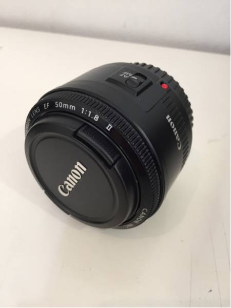 美品 Canon 単焦点レンズ 50mm 1:1.8 Ⅱ カメラ、光学機器 家電、AV