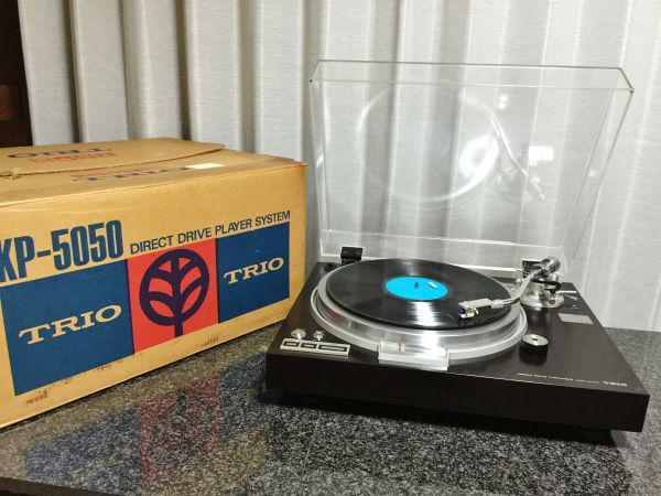 完動品 TRIO ・KP-5050／レコードプレーヤー 美品 完動品 TRIO KP-5050