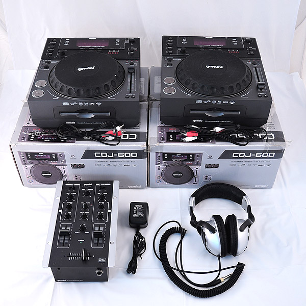 Gemini DJ Professional CD USB & com: Sound MDJ-600: Player MDJ