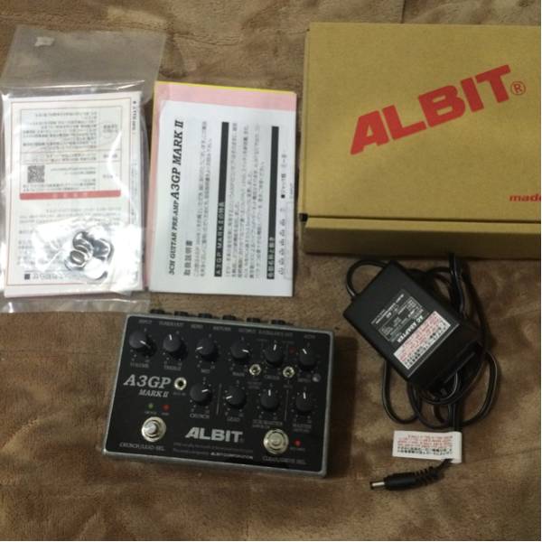 ALBIT ( アルビット ) A3GP MARK II プリアンプ 楽器、器材 エレキ