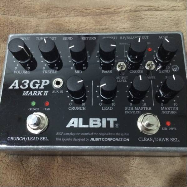 ALBIT ( アルビット ) A3GP MARK II プリアンプ 楽器、器材 エレキ