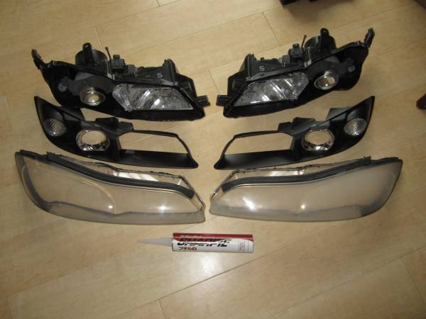 s15 シルビア　純正　HID　ヘッドライト　殻割済み
