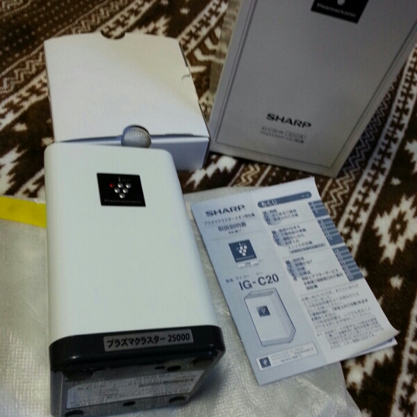 SHARP IG-C2O-W プラズマクラスター