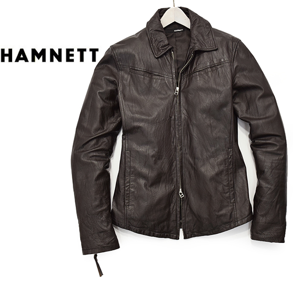 KATHARINE HAMNETT LONDON キャサリンハムネット レザー メンズ L 