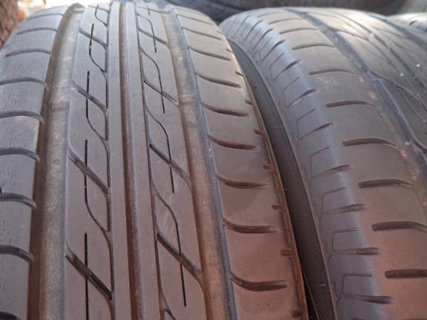 M88 売切 155/65R13 BRIDGESTONE EX10 2009年 鉄付 4本セット