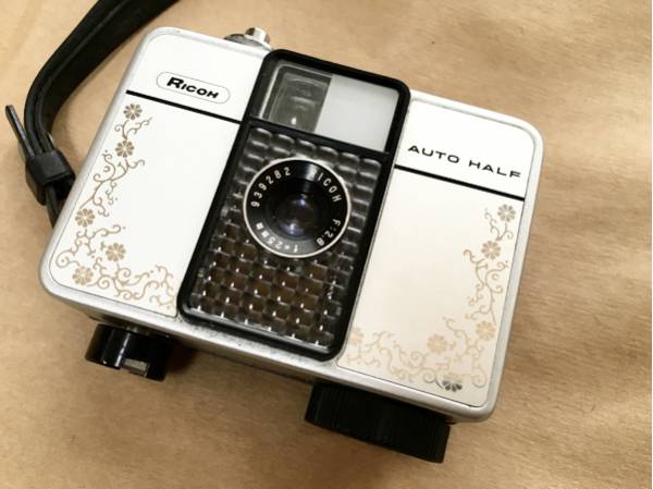 リコー オートハーフ ☆花柄☆ 露出計OK　動作確認 コレクション