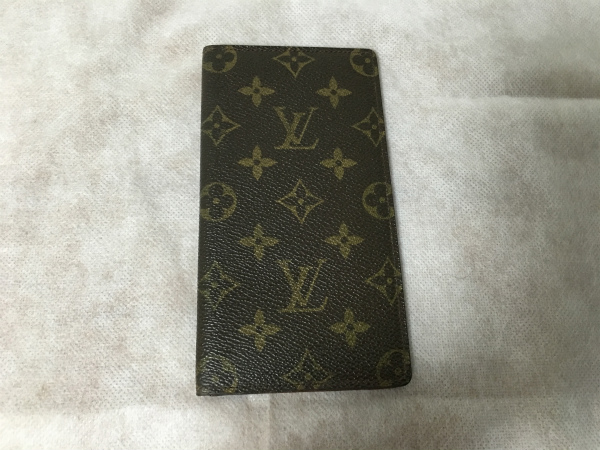 美品本物ルイヴィトンLVモノグラムアジェンダ手帳カバーメンズ