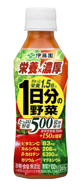 伊藤園 栄養×濃厚 1日分の野菜 265g×24本