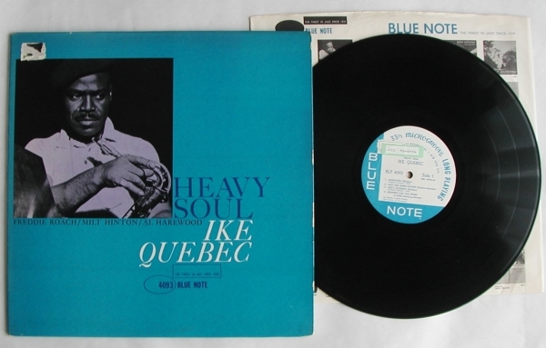 ＵＳ盤ＬＰ　IKE QUEBEC　”HEAVY SOUL”　BLP-4093