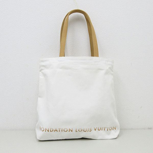 ★ルイヴィトン 美術館 限定 トートバッグ バッグ ホワイト 白