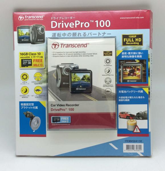 展示品 Transcend DrivePro 100 ドライブレコーダー TS16GDP100M