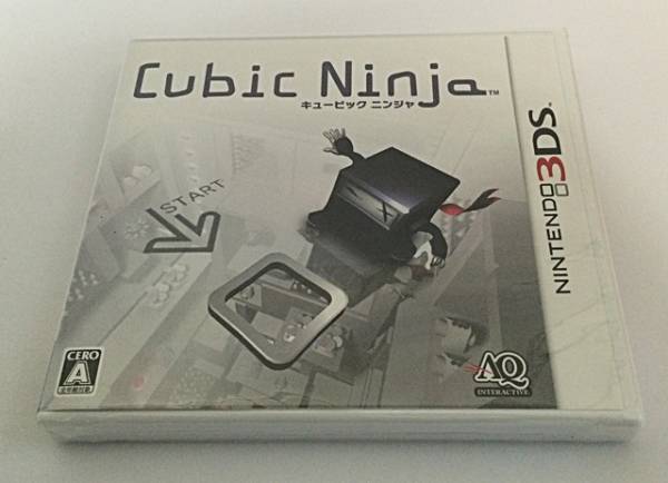 即決 新品 未開封 3DS Cubic Ninja キュービックニンジャ