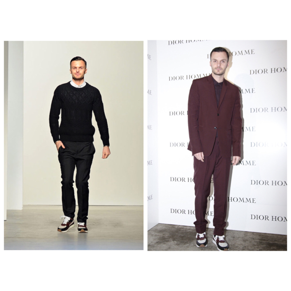 クリスヴァンアッシュスニーカー13AW ディオールオム