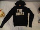 TMT YOURS BIG3パーカー　黒　サイズS　希少です
