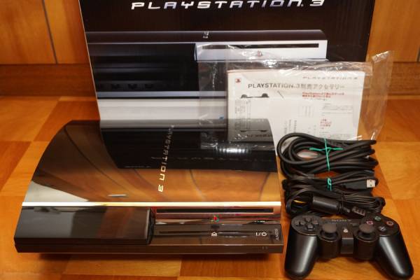 ★FW3.55 PS3 CECHA00 60GB 初期型 PS2対応 動作良好★