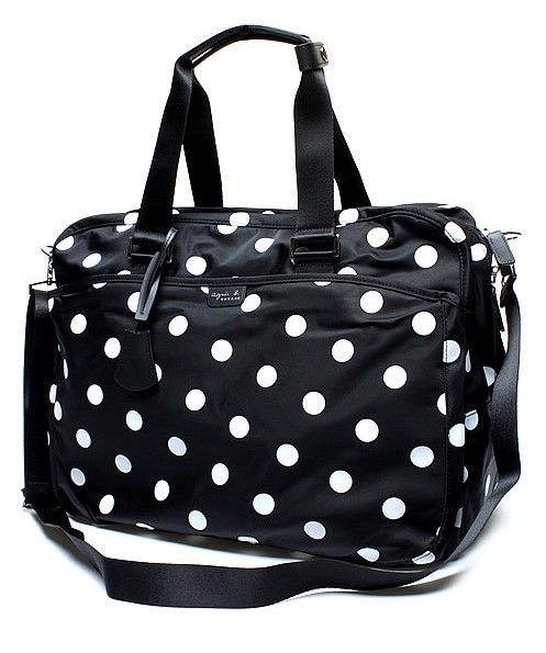 販売特販 ☆agnes b VOYAGE ドット ナイロン バッグ Key&Lock付き ab08 