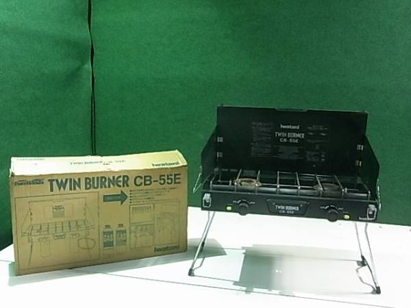 イワタニ カセットフ- TWIN BURNER CB-55E ツインバーナー