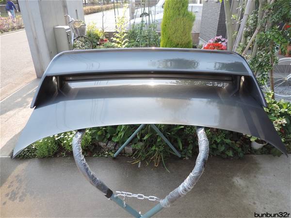 BNR32/GT-R/GTR/後期 トランク＆スポイラー 社外チビスポ付！