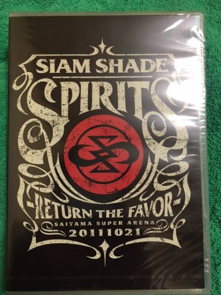SIAM SHADE RETURN THE FAVOR SAITMA SUPER ARENA2011 DVD 音楽 DVD