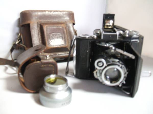 中古★ZEISS IKON（ツァイス）蛇腹の古いレトロカメラ★ジャンク
