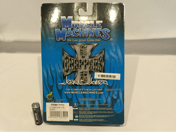 1/64 WEST COAST CHOPPERS CHEVY COUPE カスタム ミニカー 黒_3