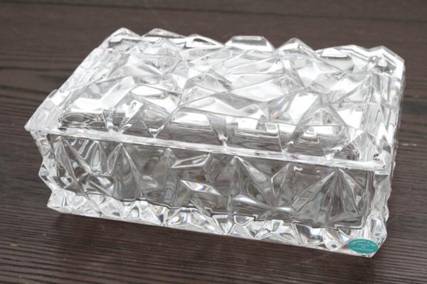 ティファニー　ガラス　小物入れ　ボックス