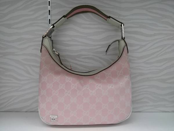 未使用 GUCCI グッチ ショルダーバッグ ピンク 145811