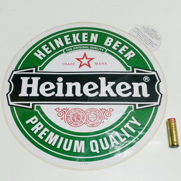 【Heineken】特大シール★ハイネケン ビール ステッカー★看板に