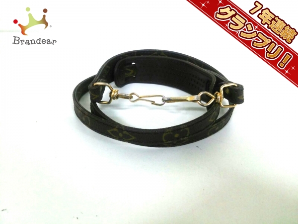 ルイヴィトン ショルダーストラップ 美品 モノグラム LOUIS VUITTON
