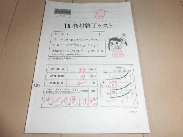 公文 くもん 英語 I2 終了テスト 中学校 売買されたオークション情報 Yahooの商品情報をアーカイブ公開 オークファン Aucfan Com 公文 くもん 英語 I2 終了テスト 中学校 売買されたオークション情報 Yahooの商品情報をアーカイブ公開 オークファン Aucfan Com