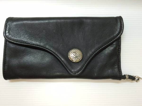 ナグァール財布 希少! Nagual ナグァール ウォレット 鹿革 925／財布 シルバー