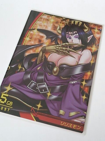 デジモンジントリックス 3弾 リリスモン 七大魔王 ゴッドレア