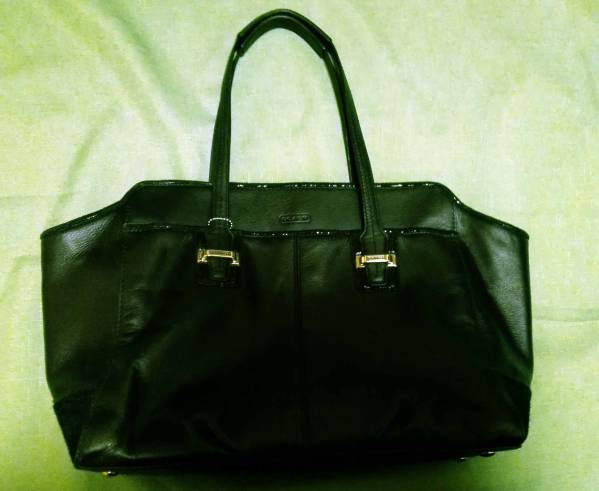 コーチ レザー アレクシス キャリーオール トート F25205 黒