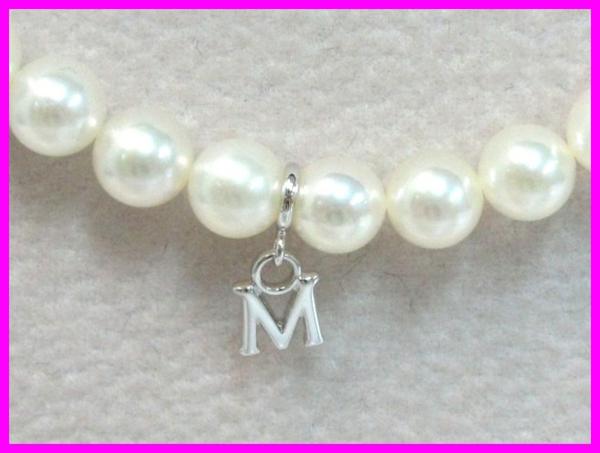 13498☆未使用 MIKIMOTO/ミキモト パール ネックレス 0.4㎜玉 白