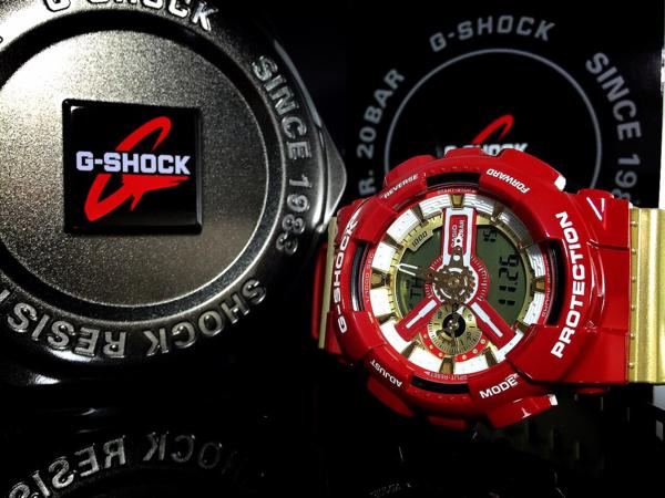 激レア限定Gショック逆輸入アイアンマンIron Manカラー200M防水