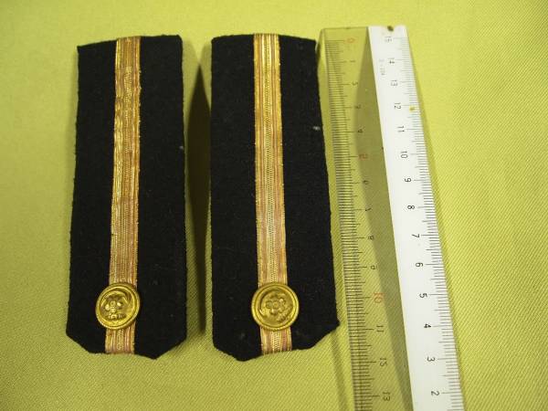 旧日本軍 大日本帝国海軍 肩章 当時のお守り付き