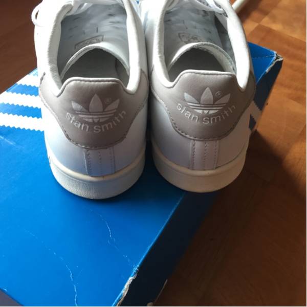 数回着用adidas originals スタンスミス 16ss グレー stan smith