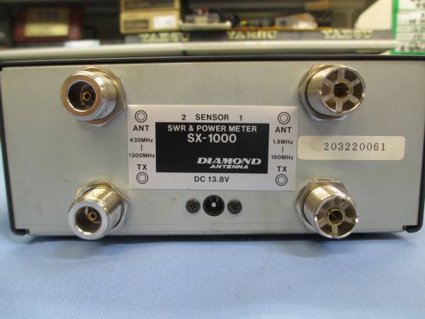 通過型SWR＆パワーメーター SX－1000 中古