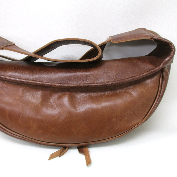 ●KUSHITANI K-3545 スモールウエストバッグ ブラウン KF-3106