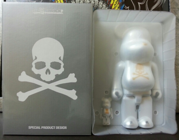 BE＠RBRICK master mind JAPAN CHROME SILVER 100%&400%
