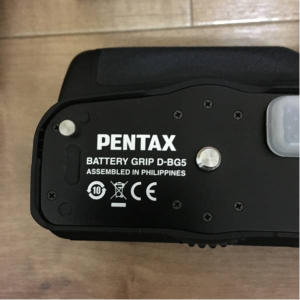 PENTAX D-BG5 純正 バッテリーグリップ K-3/K-3II