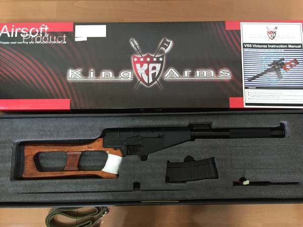 ☆KingArms VSS Vintorez フルメタル電動ガン ジャンク品☆