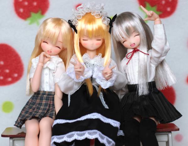 【1/6カスタムヘッド】オビツ21-01＊ミルキーゴールド