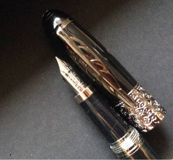 極美品△MONTBLANC 【美品】モンブラン ダニエル・デフォー 黒