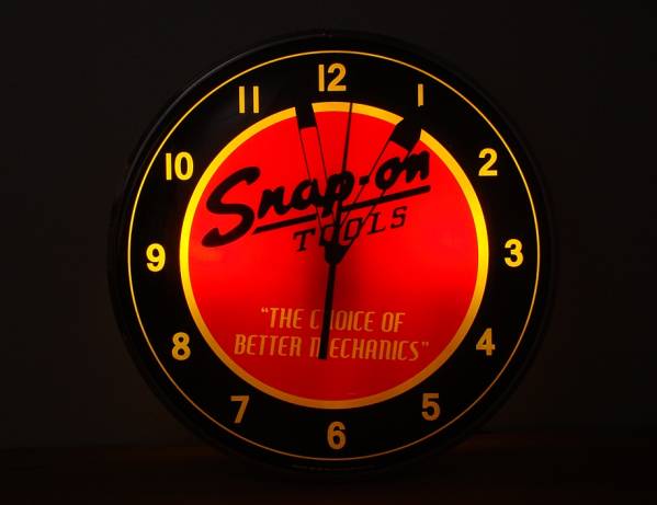 Snap-on - 壁掛け ウォールクロック Tools スナップオン Yahoo 