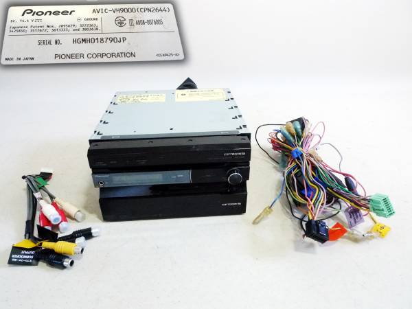 □カロッツェリア HDDナビ AVIC-VH9000 動作未確認 ジャンク！ 自動車