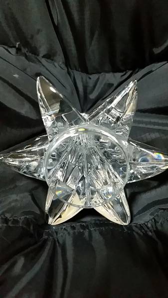 Baccarat バカラ 置物 クリスマスツリー (バカラ) オブジェ グリーン