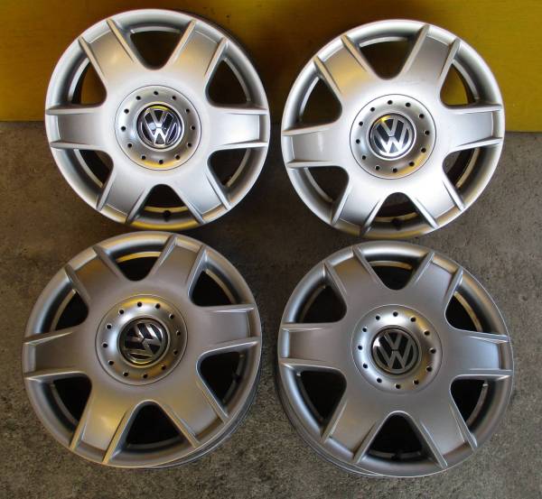 車 VWフォルクスワーゲン ゴルフ4 ニュービートル 純正 スチールホイール