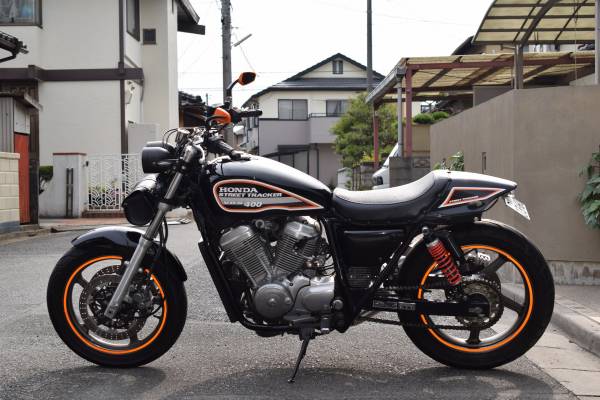【HONDA】VRX400　カスタム　実働　車検付　機関良好 HONDA VRX400 ロードスター スポスタ風フルカスタム 車検付 美車(251cc