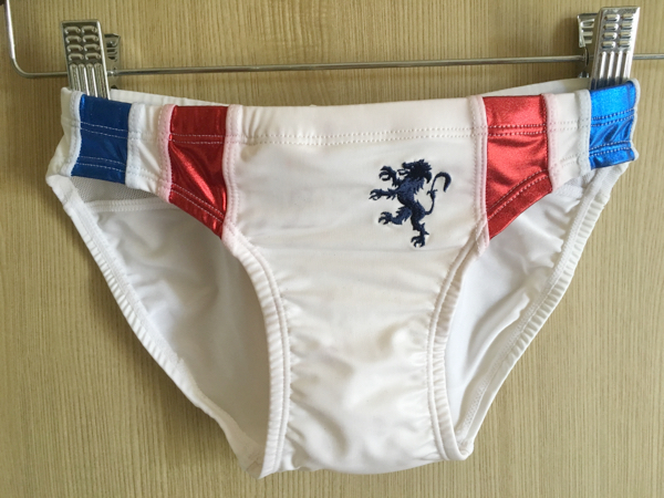 GMW ビキニ 競パン WEAR SW452023（M） スイムビキニ ホワイト競パン